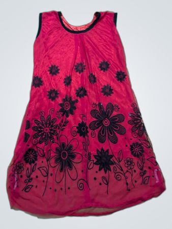 Pink Floral Dress
