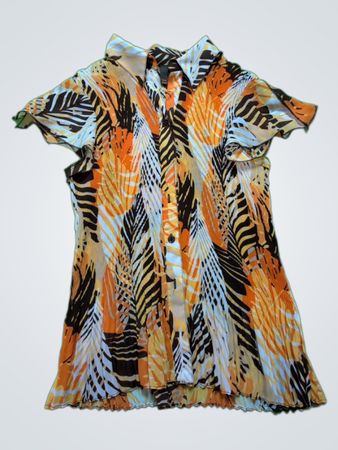 Serenade Printed Polyester Blouse