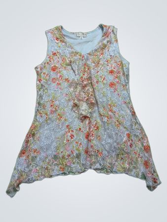 Floral Sleeveless Top