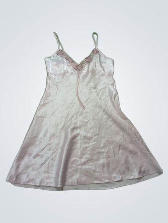 Pink Silk Chemise