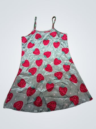 Strawberry Print Dress
