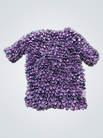 Purple Ragged T-Shirt