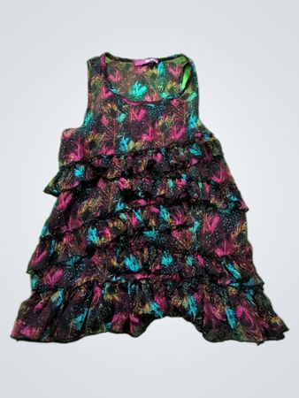 Floral Ruffled Dress