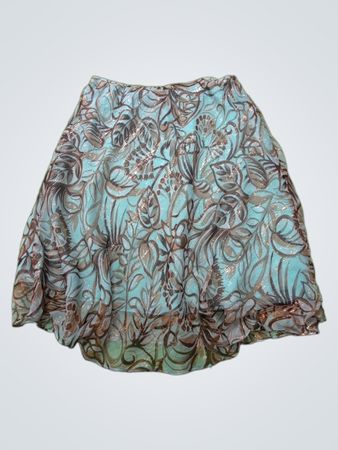 Bob Mackie Floral Skirt
