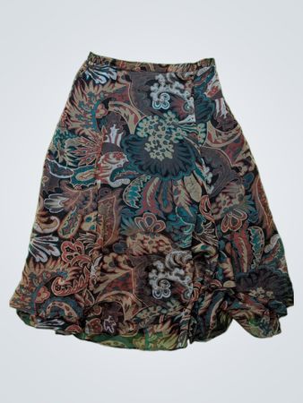 Coldwater Creek Floral Skirt