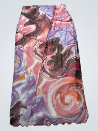 Marble Pattern Silk Fabric