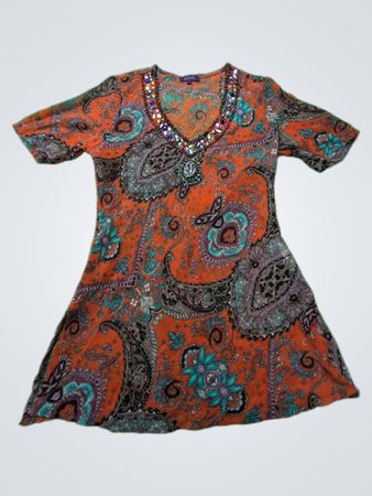Hessi Paisley Dress