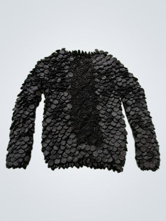Black Sequined Sweater