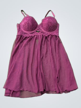 Pink Lace Chemise