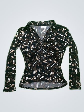 Nicole Miller Long Sleeve Blouse