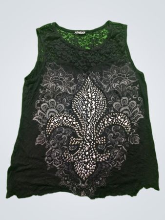 Black Lace Top