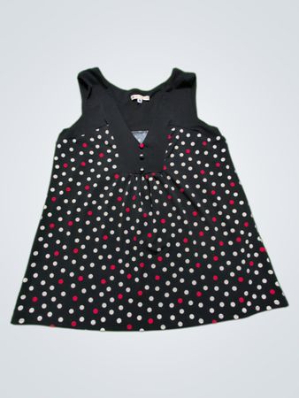 Metropack Black Polka Dot Dress