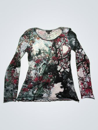 Motive Floral Long Sleeve Top