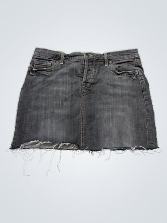 Wrangler Gray Denim Skirt
