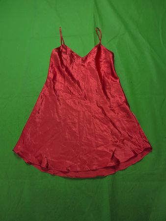 La Senza Red Satin Slip Dress XS/TP