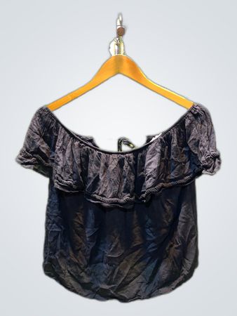 Hollister Off-Shoulder Ruffle Top