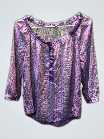American Eagle Purple Blouse
