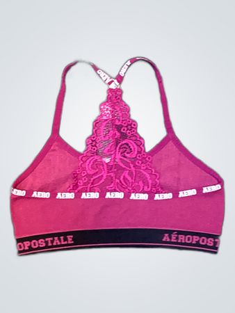 Aeropostale Pink Lace Bralette