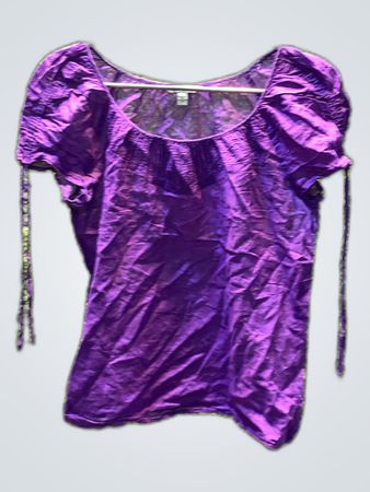 American Eagle Outfitters Purple Blouse