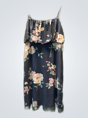 American Eagle Floral Strapless Top