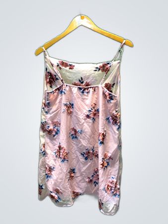 American Eagle Floral Embroidered Mini Dress