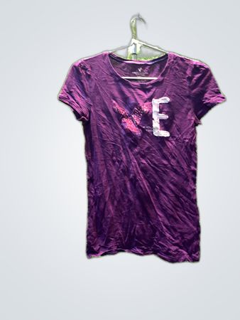 American Eagle Outfitters Purple T-Shirt