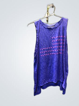 American Eagle Blue Star Print Tank Top