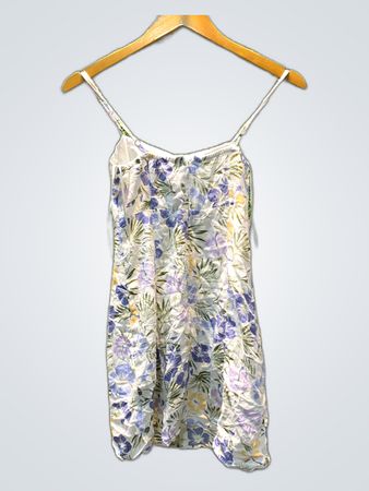 Aeropostale Floral Spaghetti Strap Mini Dress