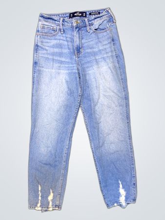 Hollister High-Rise Straight-Leg Jeans