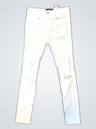 Hollister White Jeans