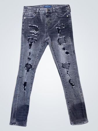 Aeropostale Distressed Super Skinny Jeans