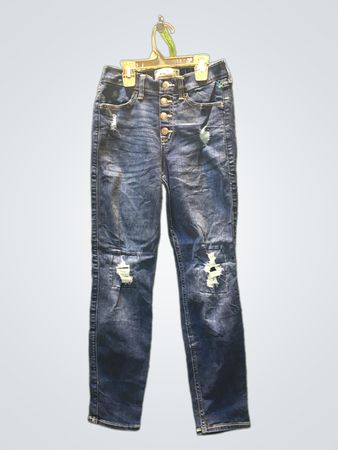 Abercrombie Kids High-Rise Mini Mom Jean