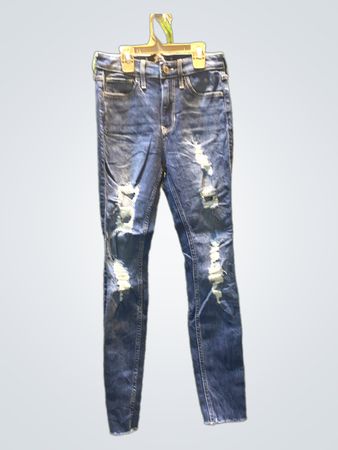 Hollister Super Skinny Distressed Jeans