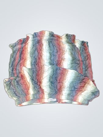 American Eagle Outfitters Gestreifter Crinkle-Top