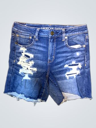 American Eagle Distressed Denim Shorts