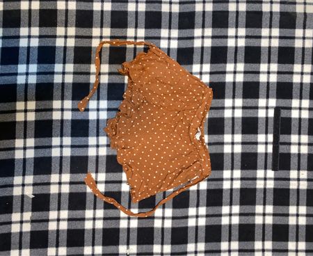 American Eagle Polka Dot Ruffle Rock
