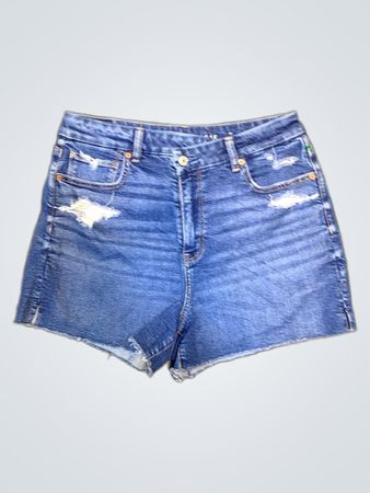Unmarkierte Denim-Shorts