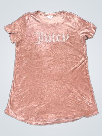 Unbranded Pink Veloursoberteil