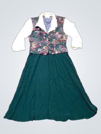 Just In Time Ltd. Blumenmusterkleid