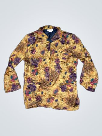 Michael Company Floral Brocade Blazer