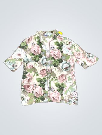 K H II Sportswear Ltd. Floral Button-Up Shirt