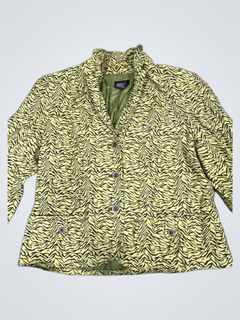 RQT Damen Zebra-Print Blazer