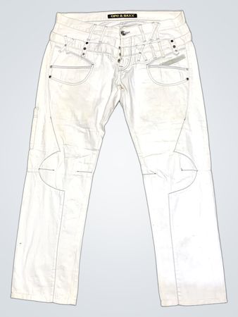 CIPO & BAXX White Jeans