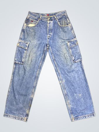 Tommy Jeans Denim Cargo-Hose