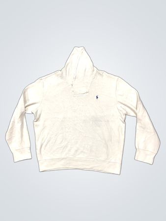 Polo by Ralph Lauren Felpa Bianca in Cotone