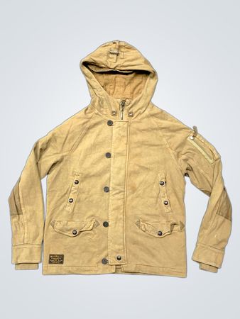Polo by Ralph Lauren Khaki Cotton Hooded Jacket