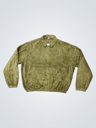Giacca in pile verde Polo by Ralph Lauren