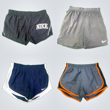 Bundle di pantaloni corti da corsa Nike - 10 paia di pantaloni sportivi in nylon