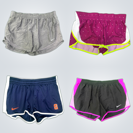 Nike Running Shorts Bundle 10-Pack Nylon Athletic Shorts