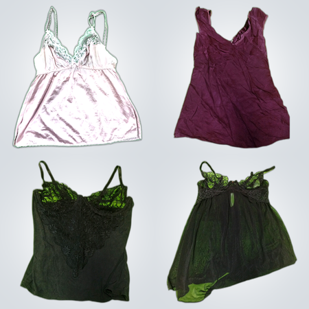 Y2K Camisoles Lingerie Bundle
